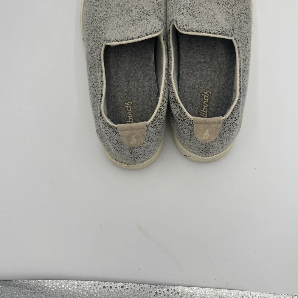 Allbirds Wool Loungers Women Sz 8 Gray Slip On Comfort Eco-Friendly Shoes